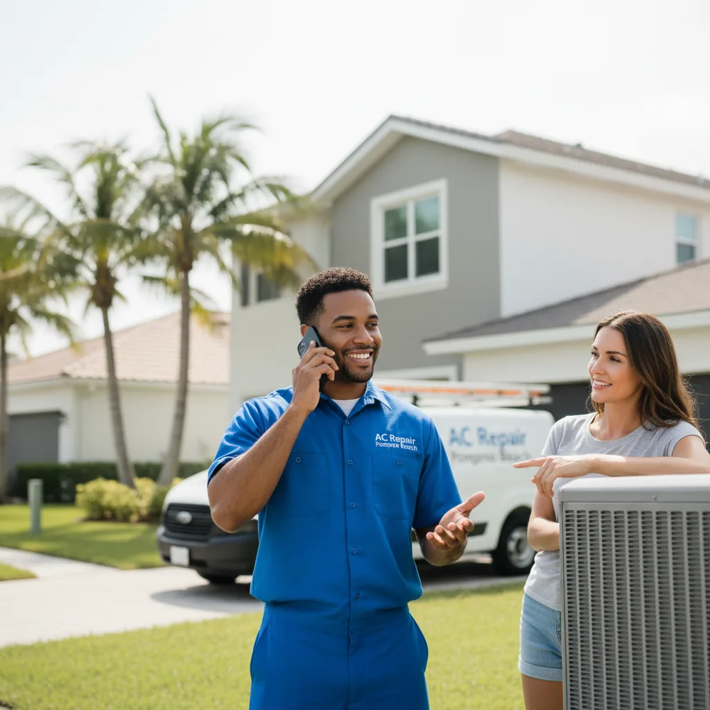 AC Repair Pompano Beach customer support in Desloge